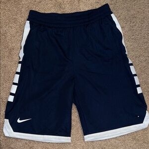 Nike Boys Dri-Fit Navy Blue Basketball Shorts YL